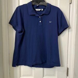 Vinyard Vines navy cotton polo XL excellent condition